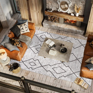 Carwa Tribal Diamond Trellis Indoor/outdoor Area Rug